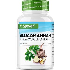 Vit4ever - Glucomannan - Afslankmiddel - Vegan - 240 Capsules