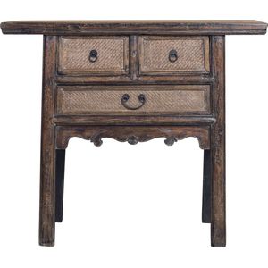 Fine Asianliving Antieke Chinese Sidetable Bamboe B100xD45xH86cm Chinese Meubels Oosterse Kast