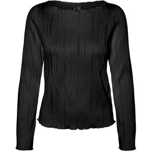 Vero Moda Asta Blouse Met Lange Mouwen Zwart L Vrouw