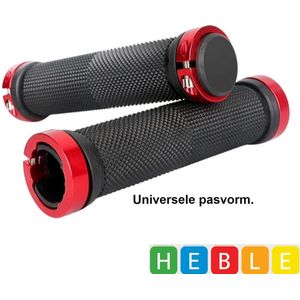 *** Fietshandvatten Lock-On Universeel - Fiets Mountainbike – Grips - Fietshandvaten - Stuur - Bikegrips - van Heble® ***