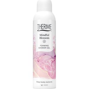 Therme - Shower Foaming Mindful Blossom - Product - Verzorgend - Verfrissend - 200ml - 1 stuk