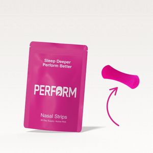 PerformStrips Neusstrips - Neusspreider - Gevoelige Huid - 30 stuks - Roze Kleurig - Goede Nachtrust - Anti Snurk Neuspleisters - Huidvriendelijk - Ideaal bij Verkoudheid en Allergieën