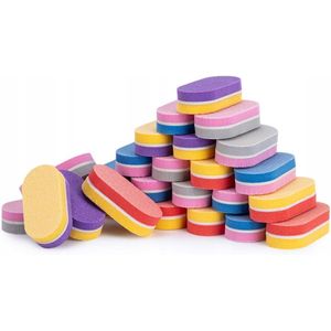 MollyLac Mini Nagelvijl Buffer - Dubbelzijdig, 1 Stuk