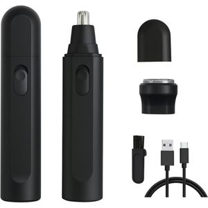 Neustrimmer - Neustrimmer Mannen en Vrouwen - Oortrimmer - Neushaartrimmer - USB Oplaadbaar - Afspoelbaar