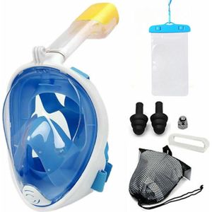 Volledige Gezichtsmasker met Ademhalingstube - 180° Al-Around Visie - Verstelbare Hoofdband