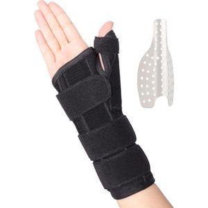 Polsbandage met duimspalk voor Quervains Tenosynovitis - carpaal tunnelpijn - verstuikingen - artritis - peesschedeontsteking - bandage voor mannen en vrouwen