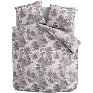 Zydante - Dekbedovertrek - Grijs - Microvezel - Dessin: Natuur