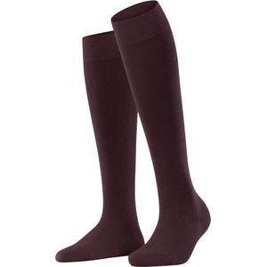 FALKE Softmerino Kniehoge Sokken versterkte kniekousen zonder patroon ademend lang effen warm dik winter Merinowol Katoen Rood Dames sokken - Maat 41-42