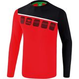Erima 5-C Sweater - Sweaters  - rood - 152