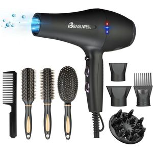 Professionele Ionenföhn - 2400 W - 8 accessoires - Ergonomisch ontwerp