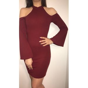 Cheli jurk bordeaux