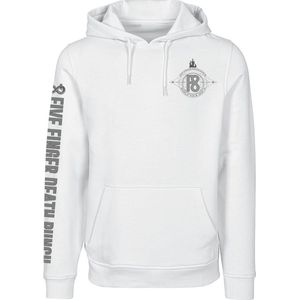Five Finger Death Punch This Is War Heren Trui met capuchon - wit - S