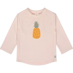 Lässig - UV-Shirt met lange mouwen voor kinderen- Ananas - Poederroze - maat 62-68cm