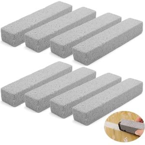 Reinigingsblok voor Hardnekkig Vuil - 8 Stuks Puimsteenborstels voor Keuken, Badkamer en BBQ