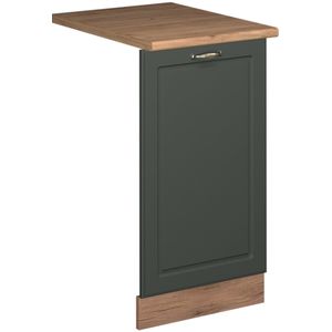 Vicco Fame-LineVoorpaneel vaatwasser – 45 cm , WB Eik Groen-Goud Landhuis , WB Eik