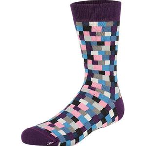 HOS Block Paarse / Aubergine Sokken - Unisex maat 36-40