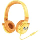Hoco - W61 - Kinder Koptelefoon - Geel - Ingebouwde Microfoon