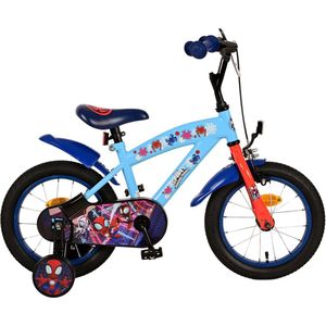 Spidey Kinderfiets - Jongens - 14 inch - Blauw