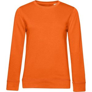 B&C Dames/dames Organic Sweatshirt (Oranje)