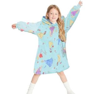 Oversized hoodiedeken voor kinderen - winter, sweatshirt, capuchon, pullover met grote zak