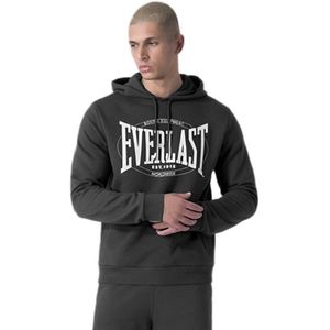 Everlast With Logo Hoodie Grijs S Man