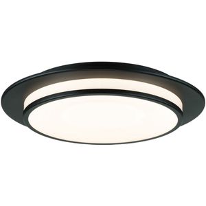 LED-plafondlamp 3-Step-Dim Egron 2700K 750lm 230V 16W dimbaar Zwart mat