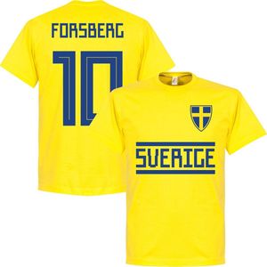 Zweden Forsberg 10 Team T-Shirt - L