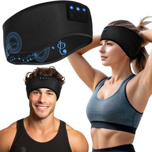 Lexium Slaapmasker bluetooth - Slaapmasker - Hardloop koptelefoon - Slaap koptelefoon - Slaap headset