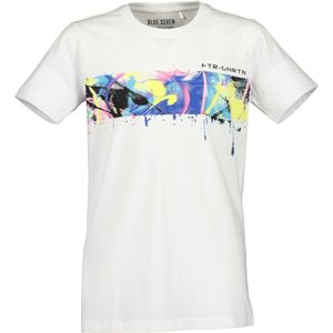 Blue Seven - Jongens shirt - Wit - Maat 152