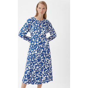 comma - Kleid - Maxi-jurk - Vloeiende - 100% Viscose