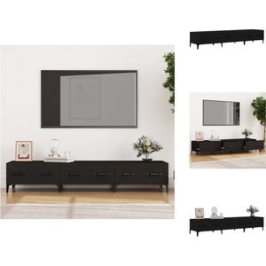 vidaXL TV-meubel - Moderne - Media-kast - 150 x 34.5 x 30 cm - Stevig en hoogwaardig - Kast