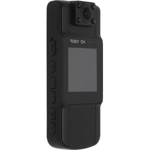 Body Camera 4K HD met Nachtzicht en Bewegingsdetectie - Draagbaar Verborgen Spy Camera met 180° Draaibare Lens & Magnetische Achterclip