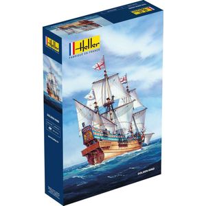 1:96 Heller 80829 Golden Hind Ship Plastic Modelbouwpakket