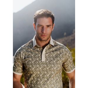 Tresanti EVERANE Short sleeve polo with leaves Green (TRPOJA039 - 900)