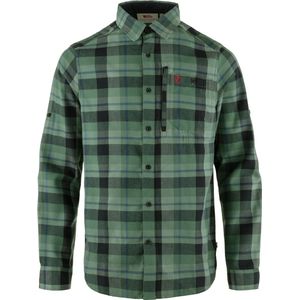 Fjallraven Fjallglim Shirt LS Men - Outdoorblouse - Heren - Groen - Maat XXL