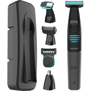 Multifunctioneel 5-in-1 scheerapparaat voor lichaam en gezicht met waterdichte functie en langdurige autonomie