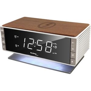 TECHNOLINE WT-487 KLOK / WEKKERRADIO - met QI-lader