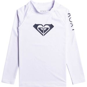 Roxy - UV Rashguard voor meisjes - Whole Hearted - Longsleeve - Bright White - maat 104cm