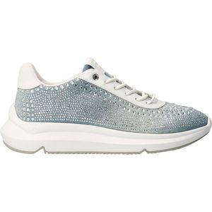 Guess Deglitz Dames Sneakers - Blauw - Maat 36