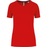 PROACT - PA4013 - T-shirt - Rood - Gerecycled Polyester - Damessport
