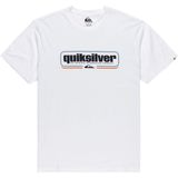 Quiksilver - Box Shaped - T-shirt - Wit - Korte Mouwen - Regular Fit