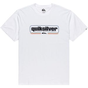 Quiksilver - Box Shaped - T-shirt - Wit - Korte Mouwen - Regular Fit
