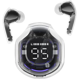 Bluetooth Hoofdtelefoon met Ruisonderdrukking en Led-Display - Draadloze Sport Hoofdtelefoon met Hifi-Stereo