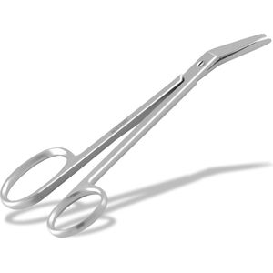 Lange nagelschaar voor senioren, afgeronde stompe veiligheidsvoetnagelschaar met microtanden, alternatieve nageltang, nagelknipper schaar, voor vingernagels en teennagels (16 cm krachtig afgerond)