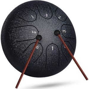 Tongue Drum - Steel Tongue Drum - Tongdrum - Steel Drum - Klankschaal - Handpan - Handpan Drum