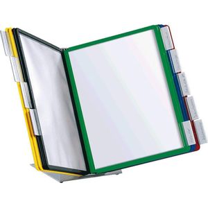 Durable Wandhouder voor bureaustandaard VARIO WALL 10 - 5567 Rood, Geel, Groen, Blauw, Zwart DIN A4 Aantal meegeleverde