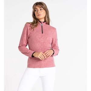 De Dare 2B Savy Ii Fleece Met Kwartrits - Dames - Versierd - Overhead - Roze