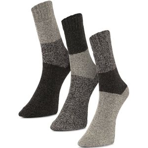 Alpaca-wollen sokken (Maat 41-47) - 3 Paar - Dik - Random Mix - Winter sokken - Warme sokken - Dikke sokken - American Alpaca - Mannen