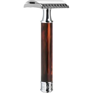 Muhle Double Edge Safety Razor Traditional Schildpad - Open kam