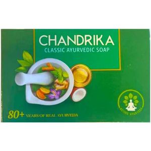 Chandrika ayurvedische zeep 75 g – 1 stuk - Wigro - Chandrikazeep - Ayurvedic - Herbal soap - Kruidenzeep